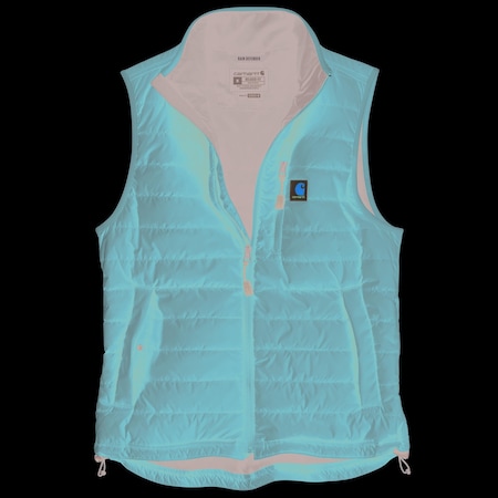 Carhartt Men's OV2286 M RD RlxdFit LW Ins Vst L REG Insulated Relaxed Moss OV2286-M / 102286-MOSLREG